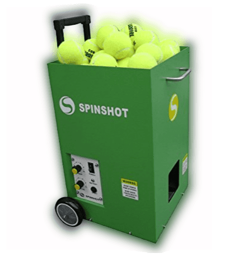 10.      Spinshot Lite Tennis Training Machine Basic Model