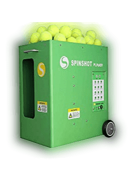 6.  Spinshot Plus Tennis Ball Machine
