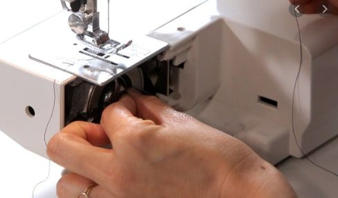 How to put bobbin in sewing machine