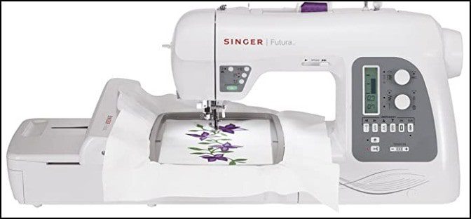 6: SINGER | Futura XL-550 Computerized Sewing and Embroidery Machine