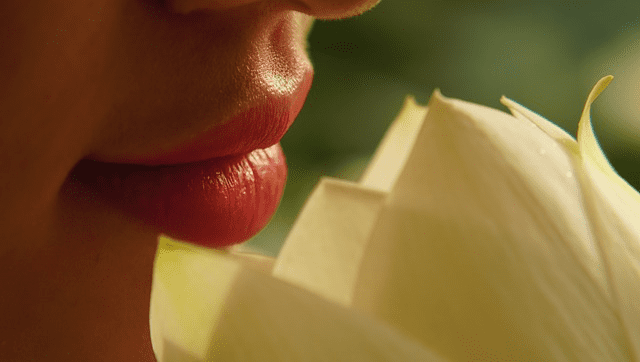 lips, lotus, face